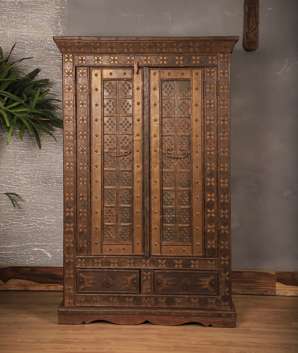 Handcrafted Antique Wooden Almirah