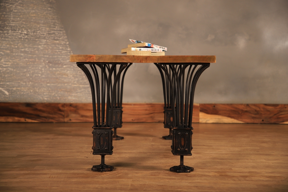 Industrial Wooden Coffee Table