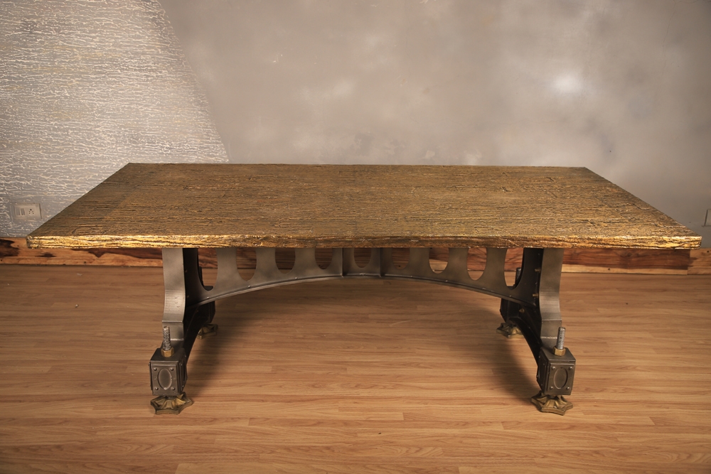 Industrial Rustic Wooden Coffee Table