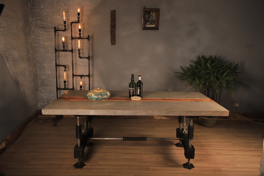 Luxury Live Edge Epoxy Dining Table