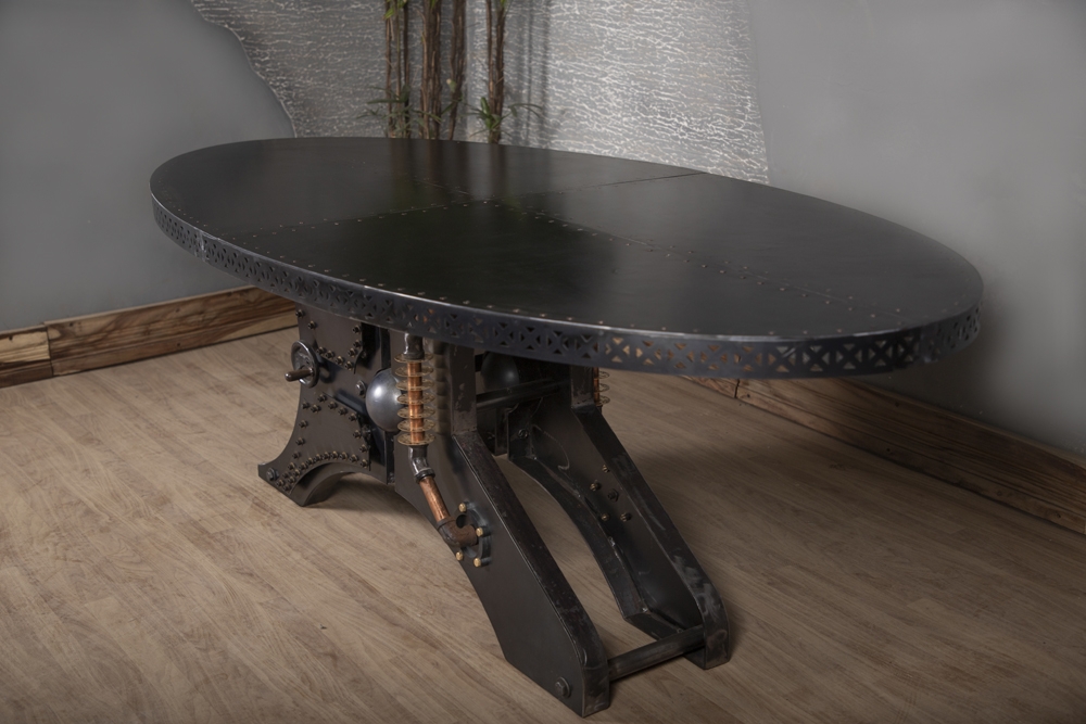 Industrial Round Dining Table