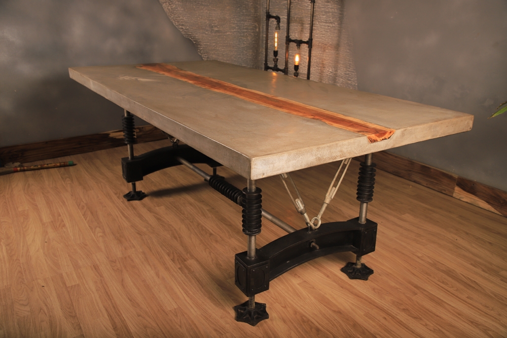 Luxury Live Edge Epoxy Dining Table